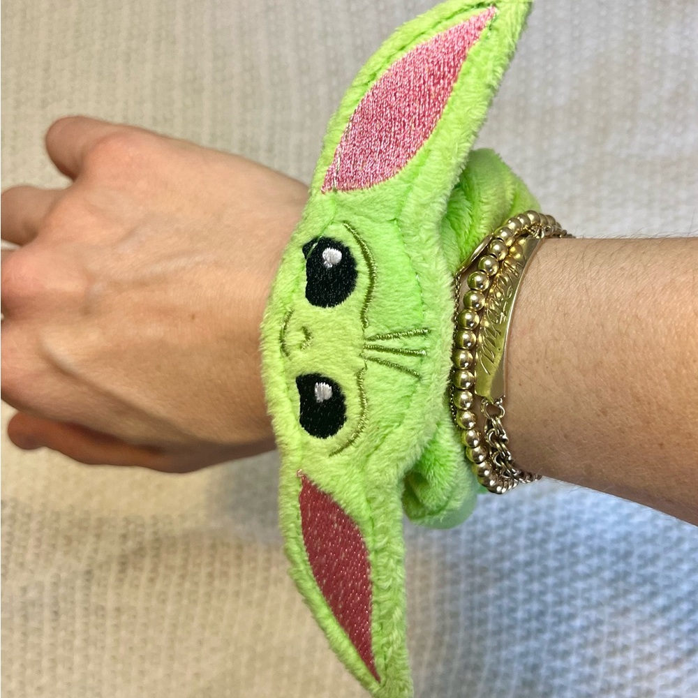 Stoney Clover Lane Star Wars Grogu scrunchie